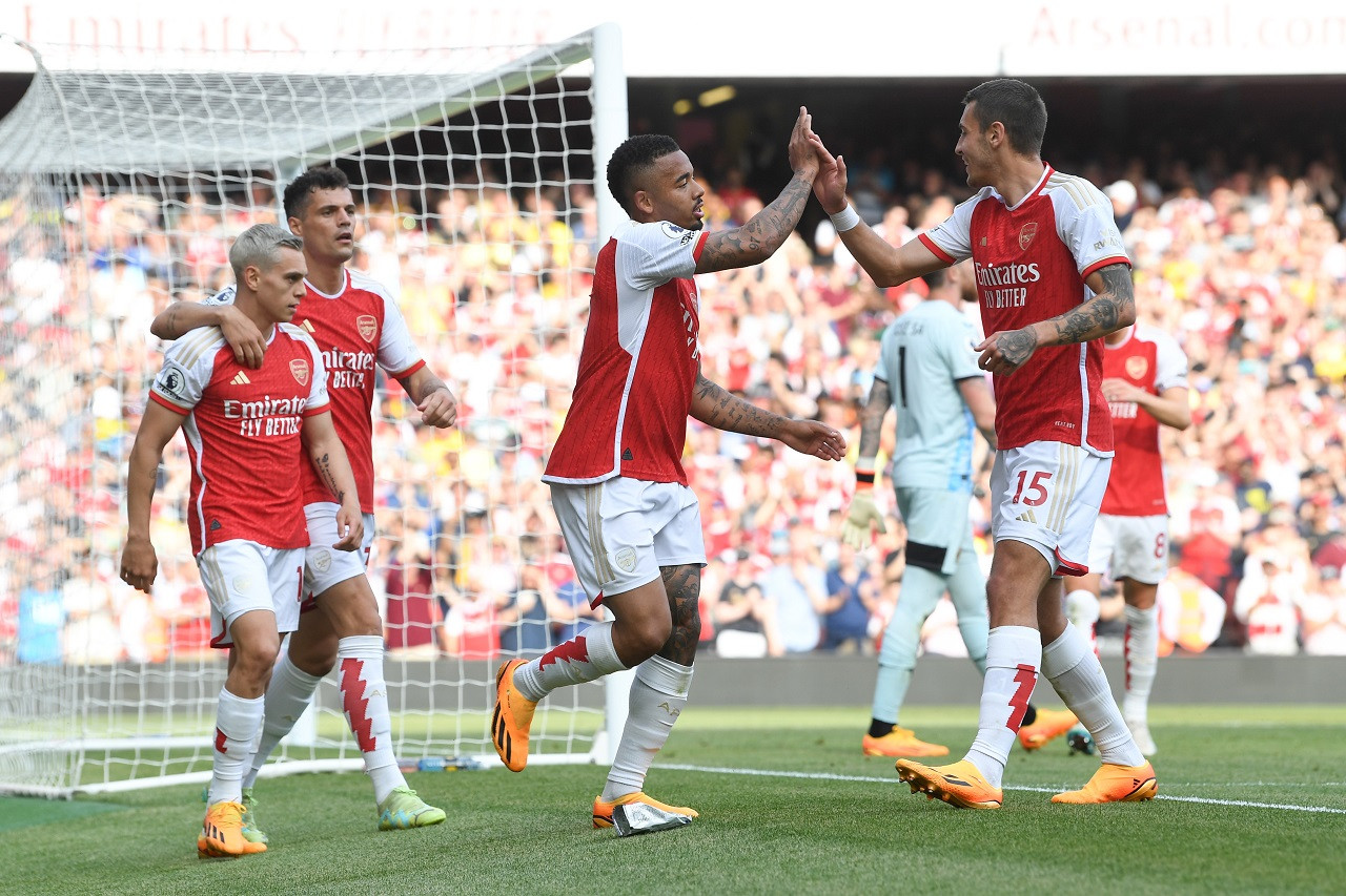 Arsenal FC Premier League Football Match Tickets at Emirates Stadium - Photo 1 of 10